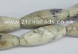 COP808 15.5 inches 10*30mm rice natural African opal beads