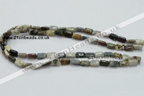 COS20 15.5 inches 8*12mm rectangle ocean stone beads wholesale