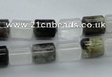 COZ11 15.5 inches 8*10mm column opal quartz beads wholesale