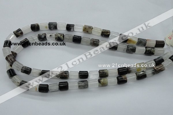 COZ11 15.5 inches 8*10mm column opal quartz beads wholesale