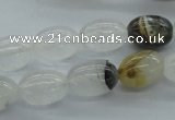 COZ16 15.5 inches 10*14mm egg-shaped opal quartz beads wholesale