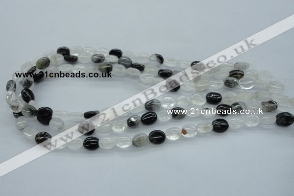 COZ20 15.5 inches 8*10mm oval opal quartz beads wholesale