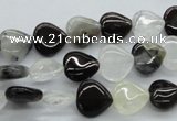 COZ24 15.5 inches 10*10mm heart opal quartz beads wholesale