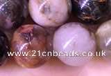 CPB1026 15.5 inches 12mm round natural pietersite beads