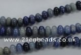 CRB19 15.5 inches 4*6mm rondelle sodalite gemstone beads