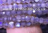 CRB1979 15.5 inches 2*3mm faceted rondelle labradorite beads