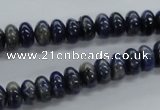 CRB20 15.5 inches 5*8mm rondelle sodalite gemstone beads