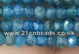 CRB2240 15.5 inches 2*3mm faceted rondelle apatite beads
