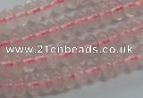 CRB27 15.5 inches 5*8mm rondelle rose quartz gemstone beads