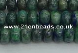 CRB2891 15.5 inches 5*8mm rondelle chrysocolla beads wholesale