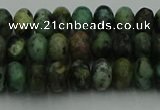 CRB2900 15.5 inches 4*6mm rondelle African turquoise beads