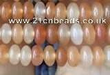 CRB4003 15.5 inches 2.5*4.5mm rondelle red aventurine beads wholesale
