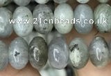 CRB4080 15.5 inches 5*8mm rondelle labradorite beads wholesale
