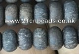CRB5027 15.5 inches 4*6mm rondelle matte bronzite beads wholesale