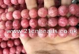 CRC1052 15.5 inches 14mm round rhodochrosite beads wholesale