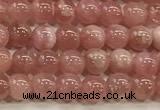 CRC1180 15.5 inches 4mm round Argentina rhodochrosite beads
