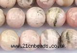 CRC1197 15 inches 8mm round rhodochrosite gemstone beads