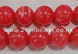 CRC505 15.5 inches 14mm round synthetic rhodochrosite beads