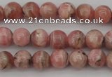 CRC755 15.5 inches 6mm round rhodochrosite beads wholesale