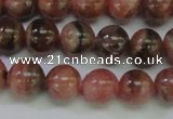 CRC915 15.5 inches 8mm round natural rhodochrosite beads