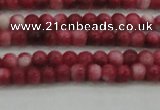 CRF439 15.5 inches 3mm round dyed rain flower stone beads wholesale