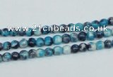 CRF55 15.5 inches 4mm round dyed rain flower stone beads wholesale