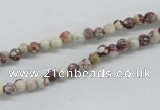 CRM11 15.5 inches 4mm round red mud jasper beads wholesale
