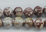 CRM15 15.5 inches 12mm round red mud jasper beads wholesale