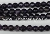 CRO33 15.5 inches 6mm round amethyst gemstone beads wholesale