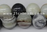 CRO481 15.5 inches 18mm round agate gemstone beads wholesale