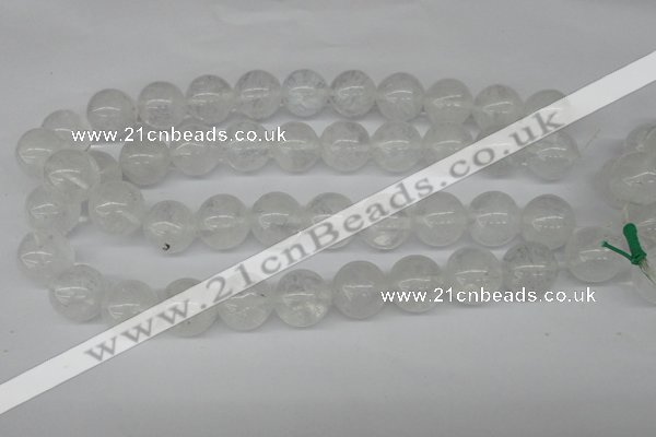 CRO500 15.5 inches 18mm round watermelon white beads wholesale