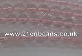 CRQ120 15.5 inches 4mm round natural rose quartz beads wholesale