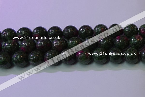 CRZ1113 15.5 inches 10mm round imitation ruby zoisite beads wholesale