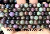 CRZ1212 15 inches 8mm round ruby sapphire beads wholesale