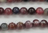 CRZ801 15.5 inches 6mm round natural ruby sapphire beads
