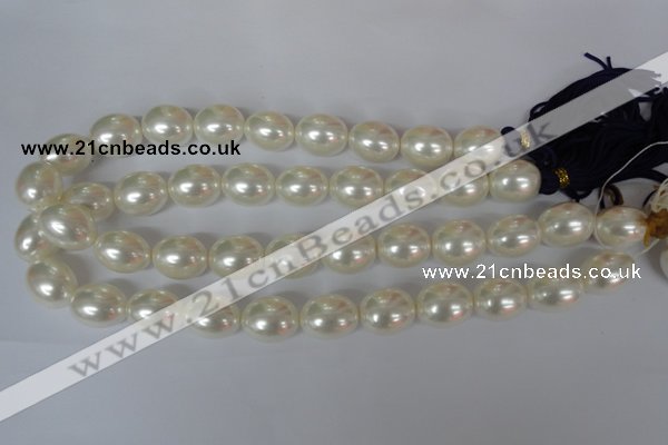 CSB125 15.5 inches 14*18mm – 15*20mm rice shell pearl beads