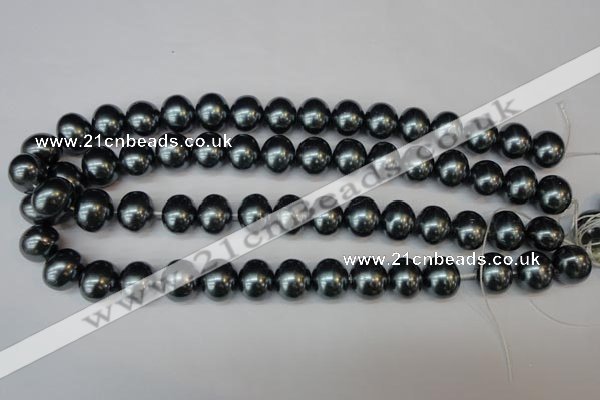 CSB817 15.5 inches 13*15mm oval shell pearl beads wholesale