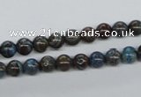CSD36 15.5 inches 6mm round dyed stripe jasper gemstone beads