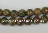 CSE5050 15.5 inches 8mm round natural sea sediment jasper beads