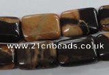 CSN05 15.5 inches 13*18mm rectangle new snake skin jasper beads