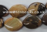 CSN10 15.5 inches 15*20mm marquise new snake skin jasper beads