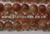 CSS552 15.5 inches 6mm round natural golden sunstone beads