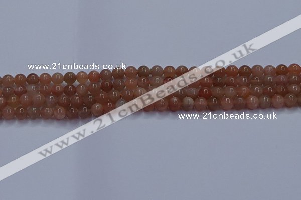 CSS661 15.5 inches 6mm round sunstone gemstone beads wholesale