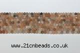 CSS783 15.5 inches 4mm round sunstone gemstone beads wholesale