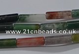 CTB314 15.5 inches 4*13mm tube Indian agate beads wholesale