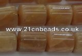 CTB510 15.5 inches 10*13mm triangle moonstone beads wholesale