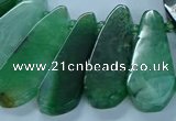 CTD2704 15.5 inches 10*25mm - 18*50mm freeform agate beads