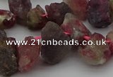 CTD440 Top drilled 8*12mm - 13*18mm nuggets tourmaline beads