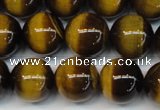 CTE1234 15.5 inches 6mm round A+ grade yellow tiger eye beads