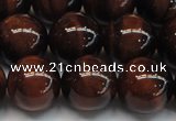 CTE1279 15.5 inches 12mm round A grade red tiger eye beads